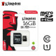 SD Card Kingston SDHC Class10 SDCS/16Gb